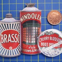 Brasso Tin Sign with Magnet
